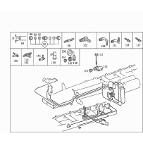 Répartiteur arrière pour Mercedes Benz 6734290037