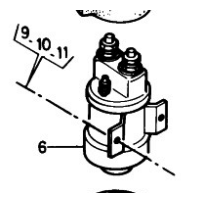 Relais de démarrage pour Renault Trucks 5000622579-  7400873962