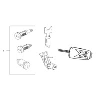 Kit serrures + Neiman + Clé en Origine pour Renault Trucks Série C, D