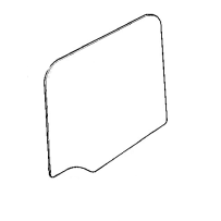 Vitre de porte droite pour DAF 1951013