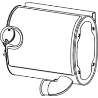 Silencieux pour Renault Trucks 7421583713