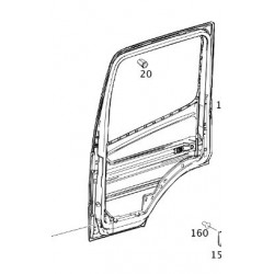 PORTE NUE GAUCHE POUR...