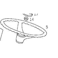 Volant de direction pour Mercedes Benz 0944640300