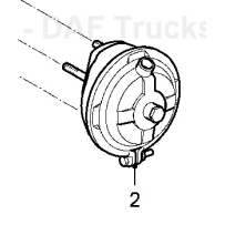 Cylindre de frein essieu AR 1 pour DAF / 0081704