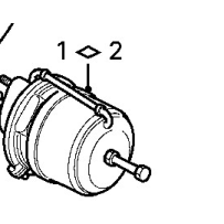 CYLINDRE DE FREIN ESSIEU AR 2 POUR DAF / 1459620