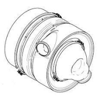 Catalyseur pour Scania 1944879