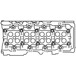 Culasse équipée pour Renault Mascott - 7701068369