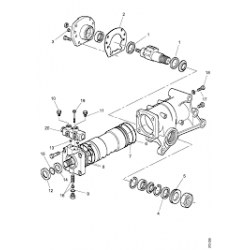 Kit de réparation, boitier de direction pour Scania  1392259