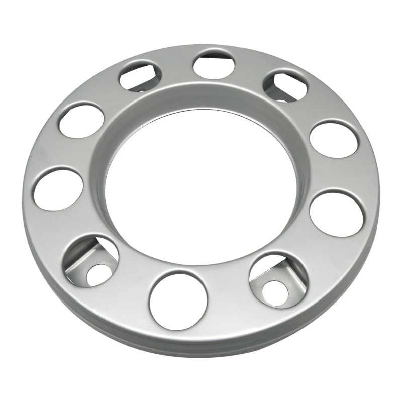 Enjoliveur De Roue 20 et 22.5 pouces, Gris Mat Ouvert pour Volvo  - Renault