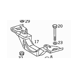 ASSISE MOTEUR pour Mercedes...