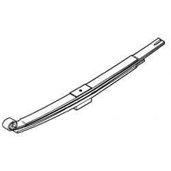 Ressort de lame arrière,...