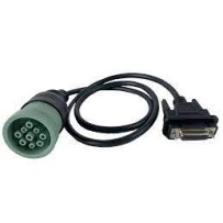 CABLE DE DIAGNOSTIC Deutsch 9 pin type 2 vert JDC217.9