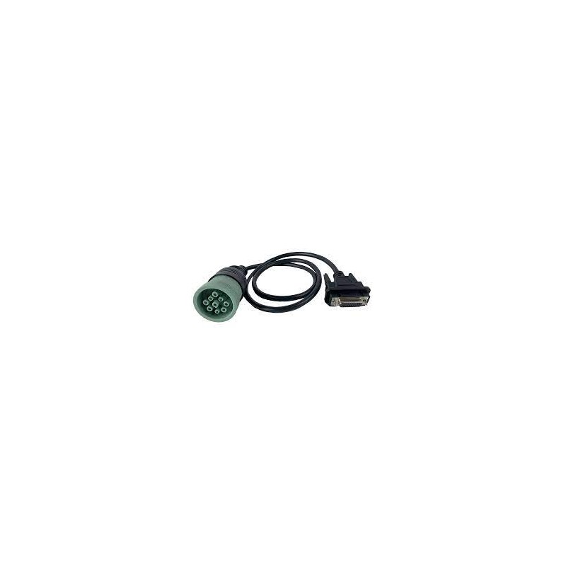 CABLE DE DIAGNOSTIC Deutsch 9 pin type 2 vert JDC217.9