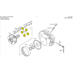 Train planétaire de B.V pour Iveco 42533454, 0069537, 1304232054