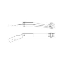 Lame de ressort arrière gauche pour Scania 1769877