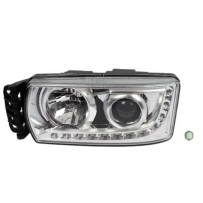 Optique de phare xénon Gauche sans dispositif présélection, sans ampoule pour Iveco Stralis 5801745441