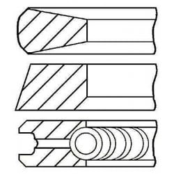 Lot de segment piston pour...