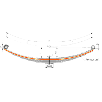 Lame unique de renfort, nue sans étoquiau