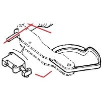 Guide de Cylindre pneumatique de siège pour Renault 5001838481