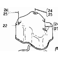 Cache culbuteur sans joint pour Renault Trucks 5000658553