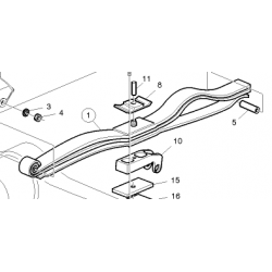Lame de ressort AR pour VOLVO / 257870
