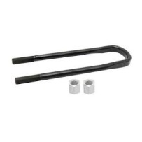 Lot de 2 Brides de ressort avec écrous pour Renault 5010488285