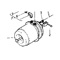 Cylindre de frein AR G / D pour Renault Trucks  5000877208