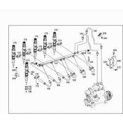 Accumulateur de pression pour Mercedes Benz 4710780245 64