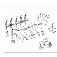 Accumulateur de pression pour Mercedes Benz 4710780245 64