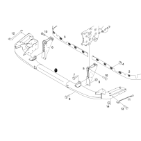 Support de caisson d'emmarchement pour Man 81416505037