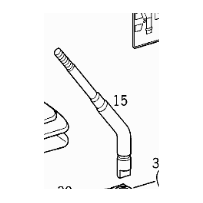 LEVIER DE VITESSE pour Mercedes Benz 9412682824