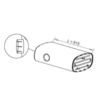 Silencieux d'échappement pour Renault Kérax - 5010317544