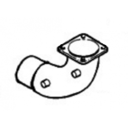 Tube d'entrée de silencieux d'échappement vertical pour Renault 5430059342