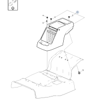 Boite de rangement pour Renault / 7482291024