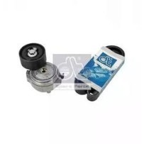 Tendeur de courroie, complet, avec courroie multi-nervures pour MAN 51958006137