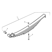 Lames de ressort arrière pour Renault Trucks