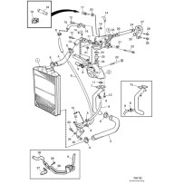 Radiateur d'eau Echange standard Pour Volvo 6777847