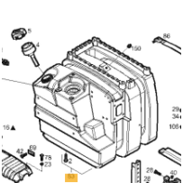 Réservoir AdBlue pour Iveco  5801279471