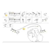 TUBE POLYAMIDE, NOIR 25 M POUR MERCEDES BENZ 0009872727