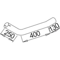 Tube échappement avant pour Mercedes Benz 6584900119