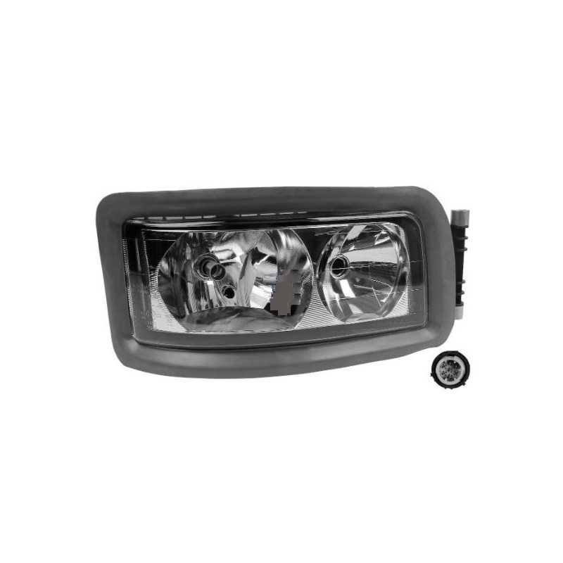 Bloc optique complet avant droit, sans ampoule, avec réglage de hauteur électrique pour Man TGA