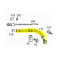 TUBE DE GUIDAGE pour Mercedes Benz 5410100666