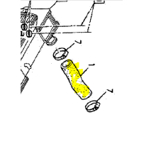 Durite de radiateur Sup. pour Renault Trucks 5010063699