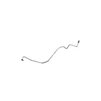 CONDUITE D'HUILE 1 L15LL sans marquage de couleur pour MAN 81325620431