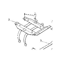 Support de silencieux d'échappement pour Renault - 5010314103