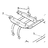 Support de silencieux d'échappement pour Renault - 5010314103