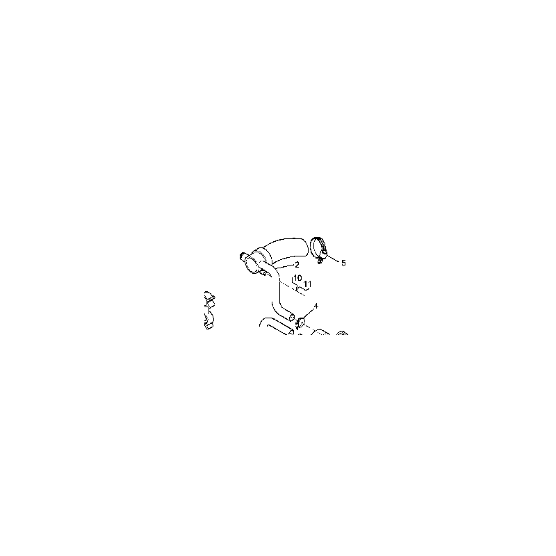 Conduite d'eau pour Renault - 7421424755