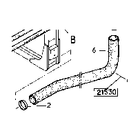 Durite de radiateur pour Renault - 5010051813
