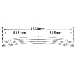 Lames de ressort arrière 3...