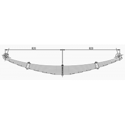 Lames de ressort avant 8...